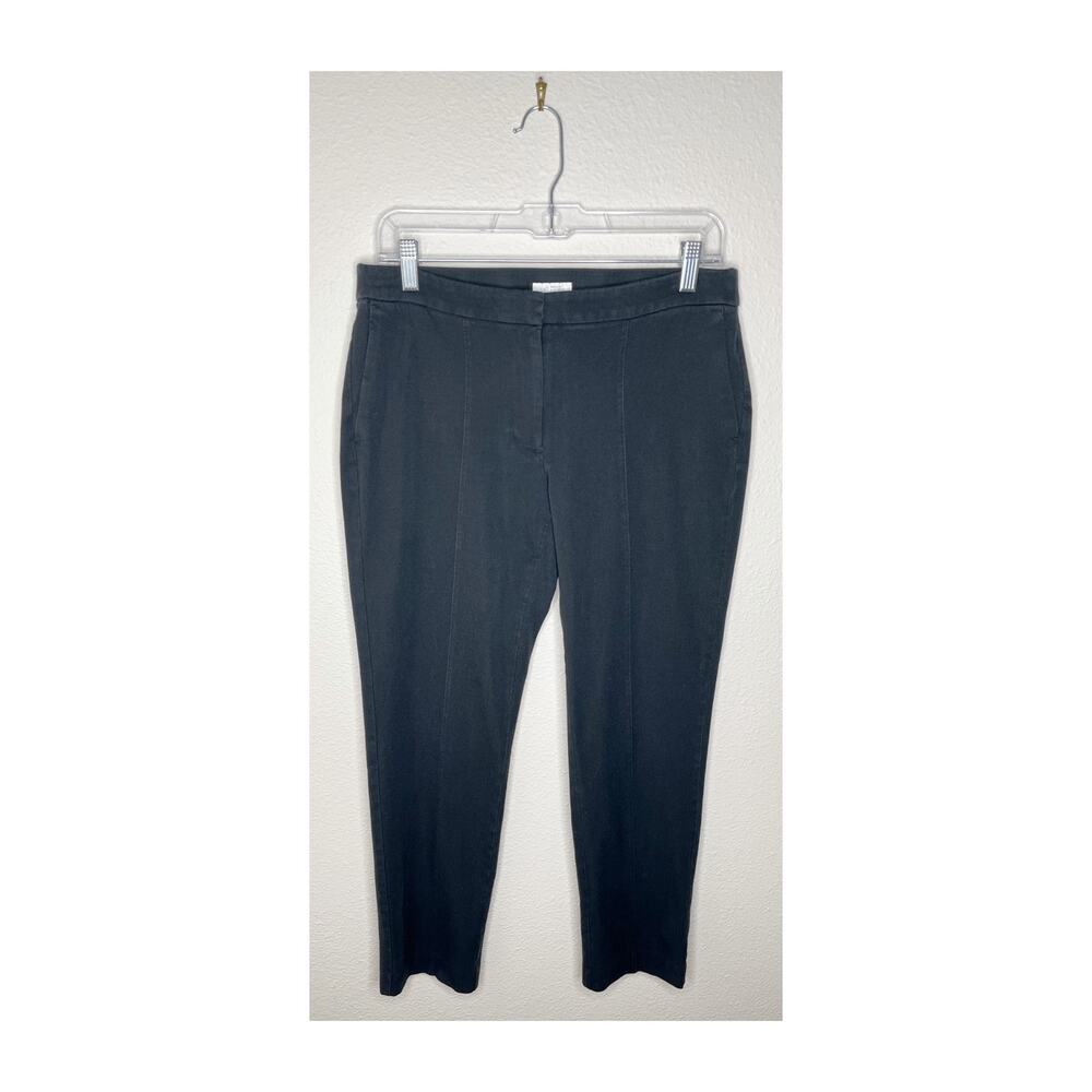J.JILL Premium Bi-Stretch Black Cropped Pants Size 8